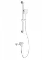 Смеситель для ванны с душевым гарнитуром WONZON & WOGHAND, Белый матовый (WW-4560-MW) Смеситель для ванны с душевым гарнитуром WONZON & WOGHAND, Белый матовый (WW-4560-MW)