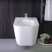 KNIEF Pride Биде подвесное 52х39х33см с 1 отв под смеситель,цвет белый матовый