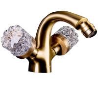 Смеситель для биде CRYSTAL, бронза_Комплект