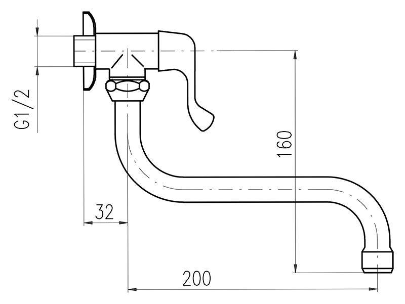 Смеситель универсальный Rav Slezak Morava MK892