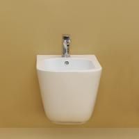 Kerasan Tribeca Биде подвесное 55см, c 1 отв под смеситель, c креплением WB9N, цвет: Bianco matt