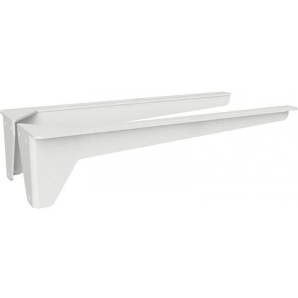 HOTEL Консоль для умывальника 400 мм, белая, максимальная нагрузка 30 кг, 2 шт.