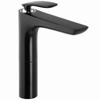 Смеситель для раковины  KLUDI BALANCE 522968775 (черный/хром, L-17,5 H-21,2), шт Смеситель для раковины  KLUDI BALANCE 522968775 (черный/хром, L-17,5 H-21,2), шт