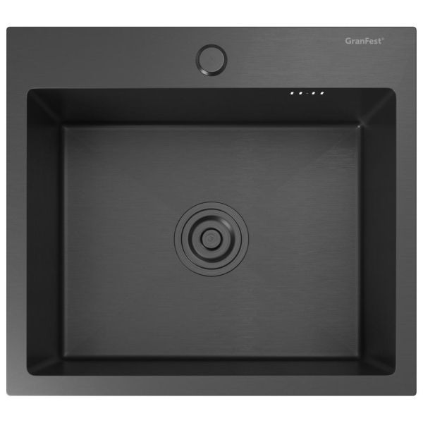 Кухонная мойка GranFest 5045, графит