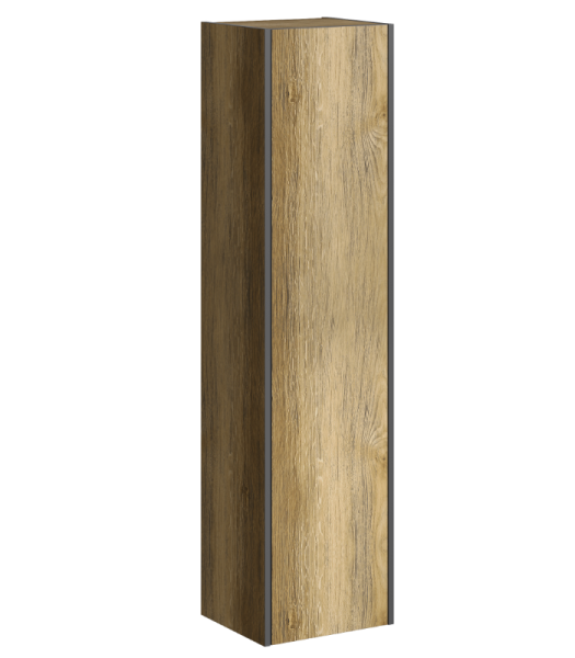 "Fargo" пенал подвесной, цвет дуб балтийский, FRG0535B, ТМ «AQWELLA»