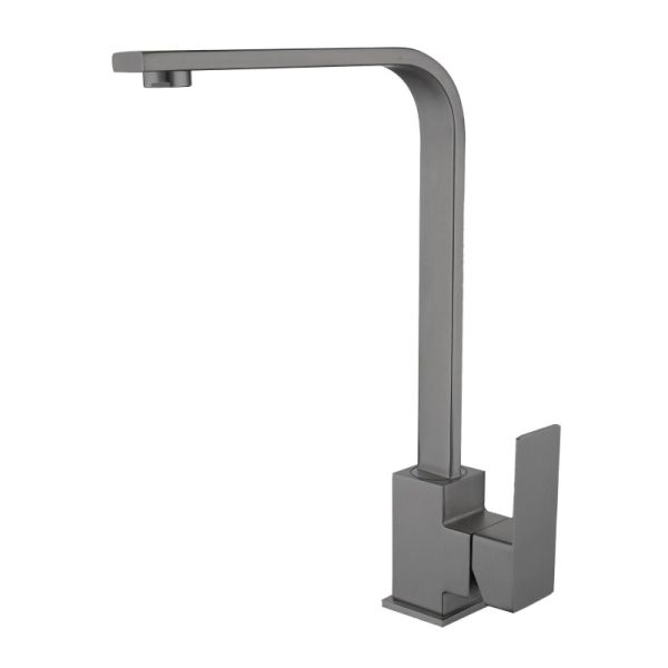 Смеситель для кухни Fmark FS8132Q, графит