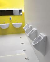 KERASAN Aquatech Писсуар в комплекте с сифоном, цвет белый