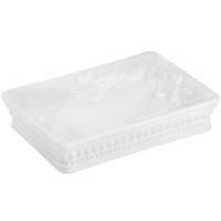 Мыльница настольная Elegance, белая Мыльница настольная Elegance, белая