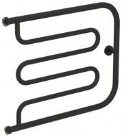 Полотенцесушитель водяной Лира 500х650 Н. Г. 1" (МУАР Темный Титан)