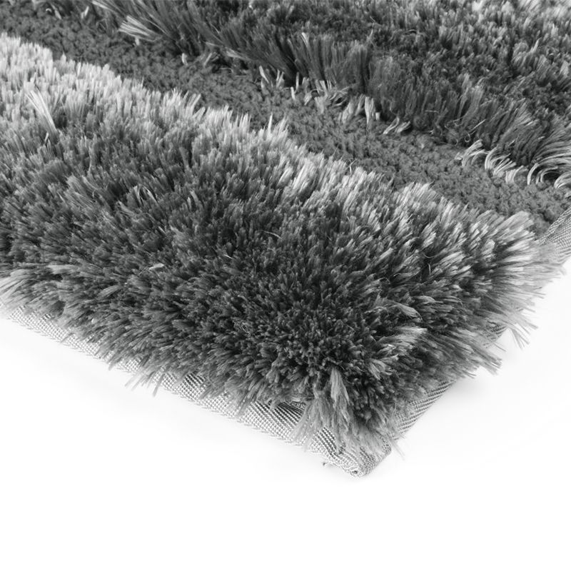 Коврик для ванной комнаты FIXSEN LUSH FX-9001U, серый, артикул FX-9001U