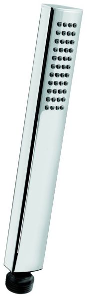 Emmevi, прямоугольная однорежимная лейка ручного душа из латуни (для набора 131), цвет брашированный никель