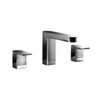 Fantini Mare Смеситель для раковины, 3 отв., с нажимн. донным клапаном, излив 140мм, цвет: хром