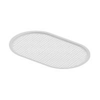 Artceram FUORI SCALA Полка сетчатая, овальная, для консоли ACA055, цвет: белый матовый