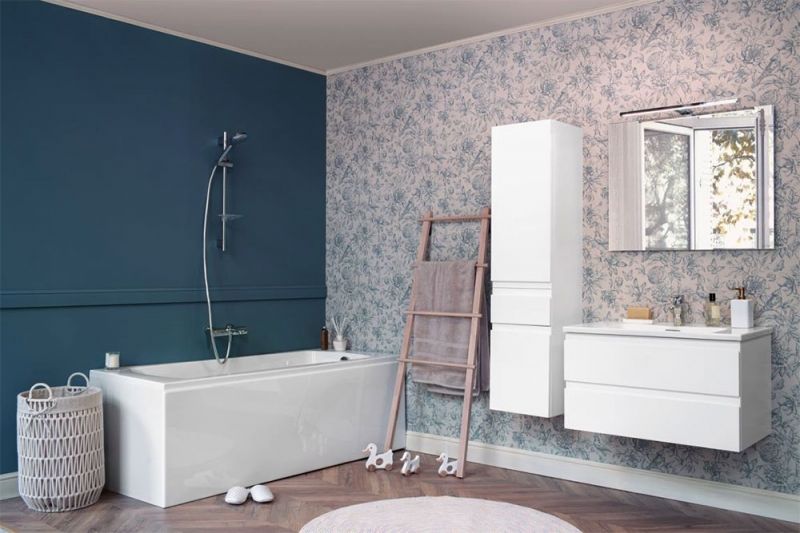 Тумба под раковину JACOB DELAFON MADELEINE 60 EB2052-J51 (подвесная, белый матовый), шт