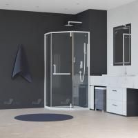 Душевой уголок RGW HO-084W (1000x1000, Прозрачное)