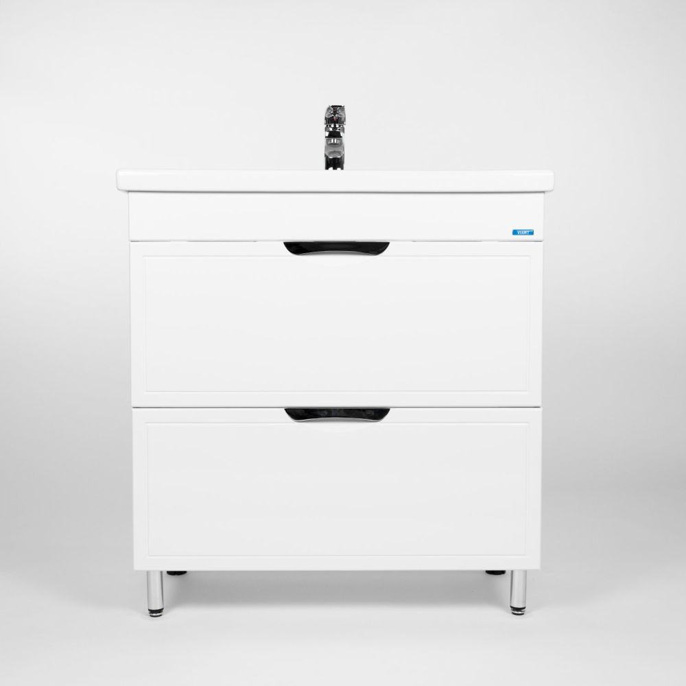 Тумба VIANT "Лима" 2 ящика 425х760х820 под раковину .S-UM-COM80/1-w (COMO 80) (VLIM80CO-T2Y), артикул VLIM80CO-T2Y