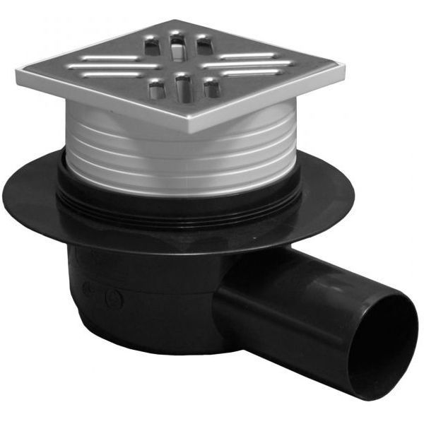 Трап боковой  - метал 50, гравитационный клапан