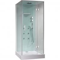 Душевая кабина Orans SR-86120 100x90 с гидромассажем профиль Белый задние стенки Белые Душевая кабина Orans SR-86120 100x90 с гидромассажем профиль Белый задние стенки Белые