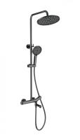 Душевая система с термостатом WONZON & WOGHAND T-1000, Темный графит (WW-B3057-A-BGG)