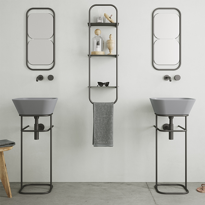 SIMAS WAVE Раковина чаша квадратная  42х42х16,5 см, без отв под смеситель,цвет белый, артикул WA03 bi*0