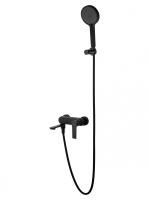 Смеситель для ванны с душем WONZON & WOGHAND BRILLIANT, Черный матовый (WW-88037079-MB)