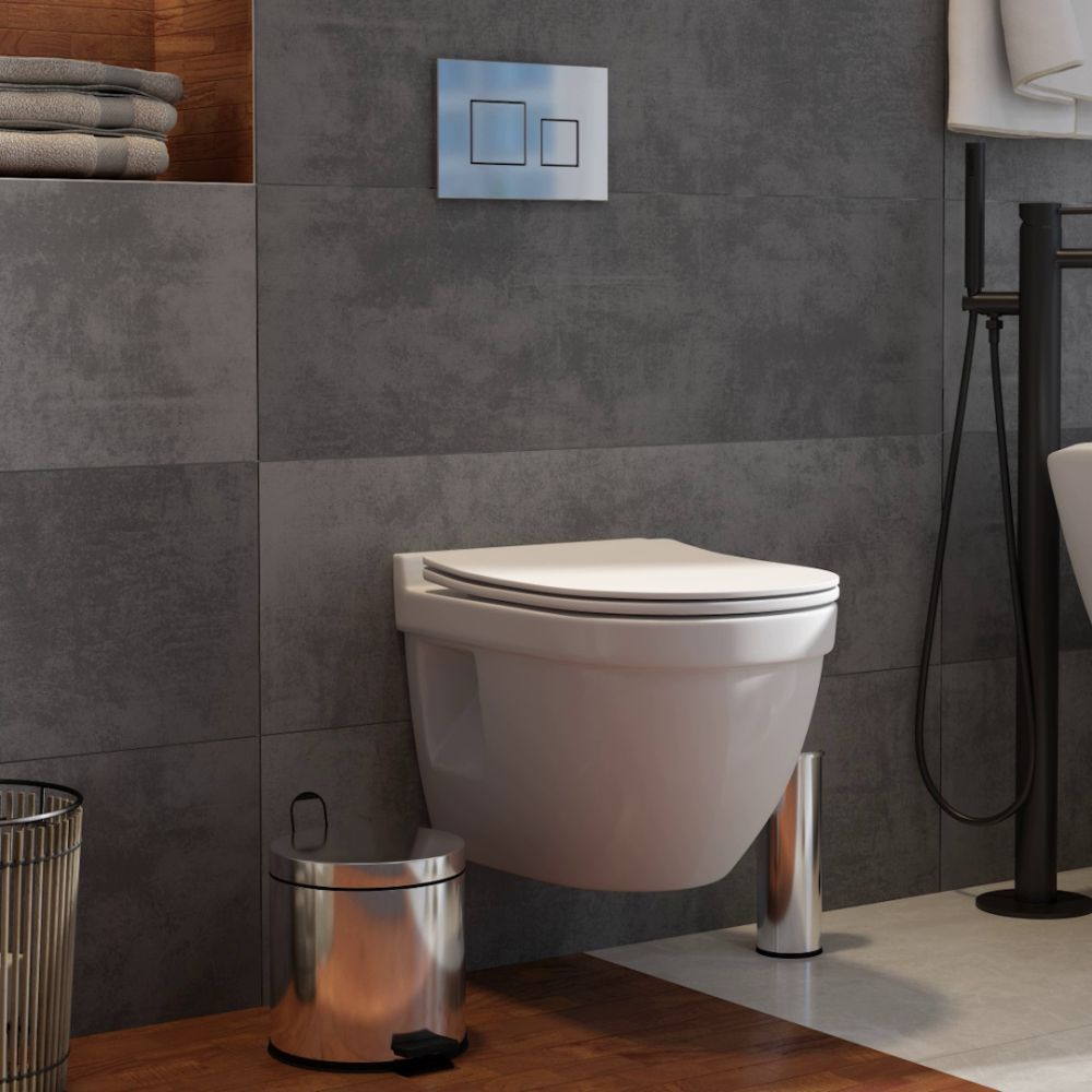 Унитаз подвесной Maretti Vittorio с микролифтом, VI10PZM24-844, белый, артикул VI10PZM24-844