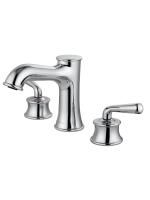 Смеситель для раковины на 3 отверстия WONZON & WOGHAND STEAM, Хром (WW-88159008-CR)