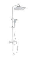 Душевая система с термостатом WONZON & WOGHAND, Белый матовый (WW-B3016-T1-MW) Душевая система с термостатом WONZON & WOGHAND, Белый матовый (WW-B3016-T1-MW)