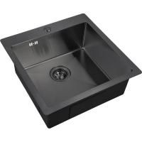 Кухонная мойка ZorG Grafit PVD 5151 GRAFIT Графит Кухонная мойка ZorG Grafit PVD 5151 GRAFIT Графит