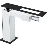 Смеситель Q для биде CHROME BLACK_Комплект