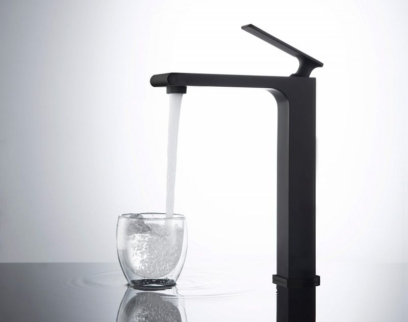 Смеситель для раковины Timo Anni 2711/03F Черный, артикул 2711/03F