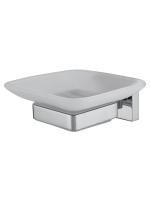 Мыльница с держателем WONZON & WOGHAND FLAT, Хром (WW-9722)