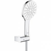 Душевой набор GROHE Rainshower SmartActive 130, 3 вида струй, белая луна (26580LS0) Душевой набор GROHE Rainshower SmartActive 130, 3 вида струй, белая луна (26580LS0)
