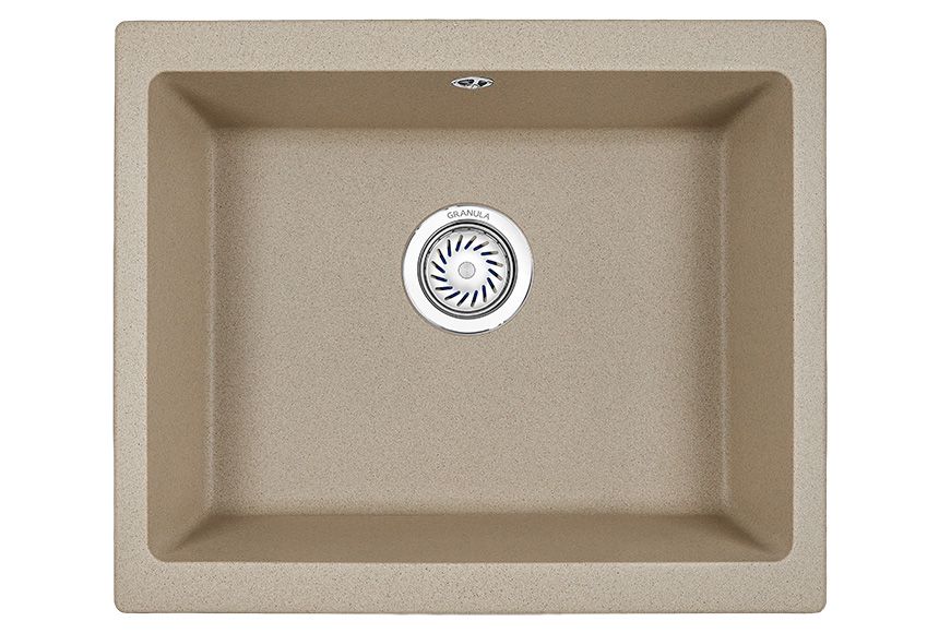 Кухонная мойка Granula 5551, ПЕСОК, артикул 5551, ПЕСОК
