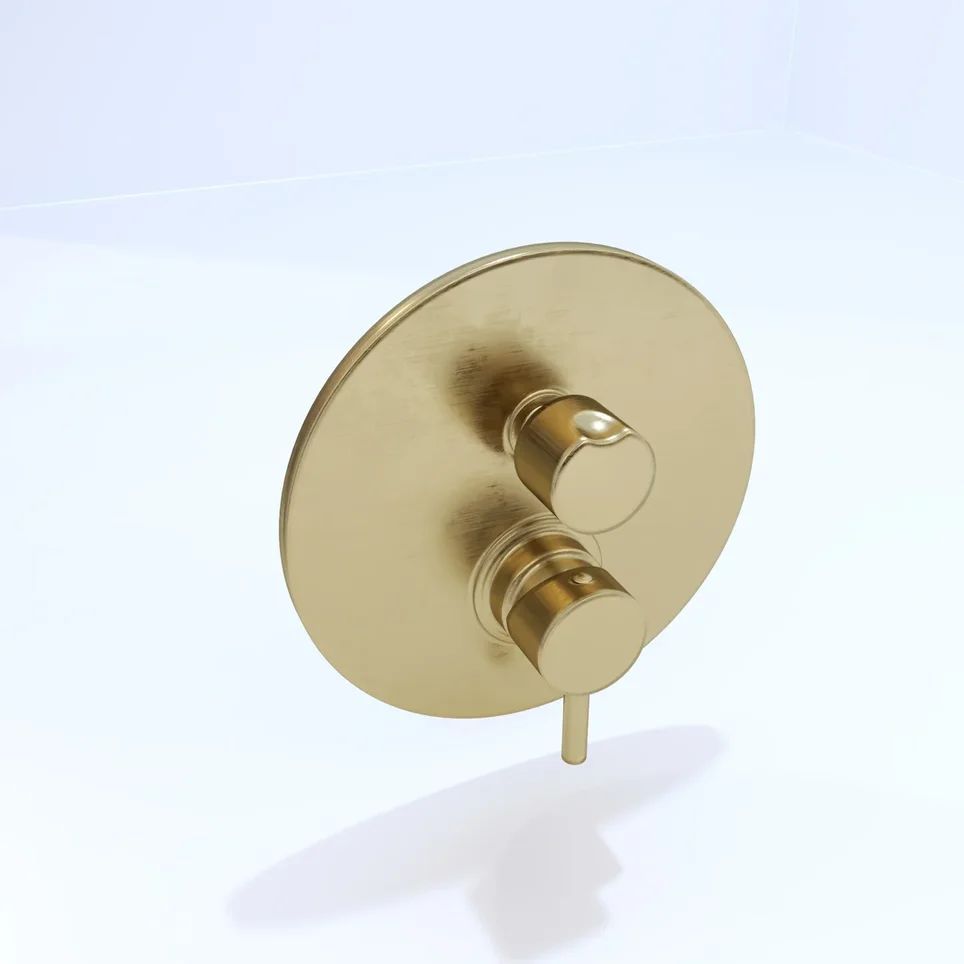 Смеситель для ванны с душем Paffoni Light LIG018HGSP (с внутренней частью)