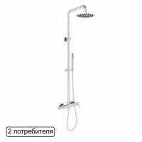 Система для душа наружного монтажа EXCELLENT Rain Pi AREX.1281CR (хром) Система для душа наружного монтажа EXCELLENT Rain Pi AREX.1281CR (хром)