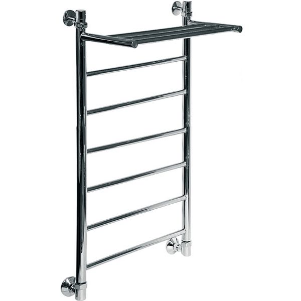 Водяной полотенцесушитель Ника Classic ЛП/ВП 100x40 с полкой Хром