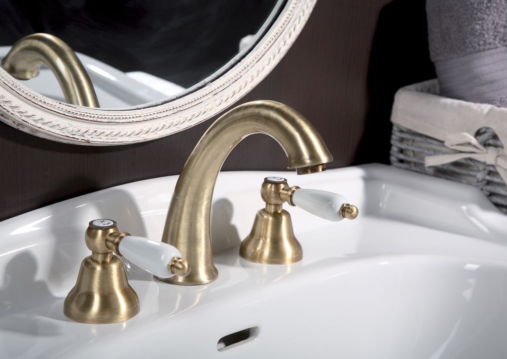 Смеситель для раковины Fiore COLONIALE 02ZZ0628, бронза, артикул 02ZZ0628