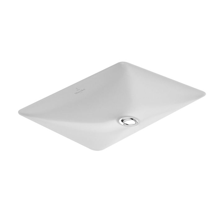 Villeroy&Boch Loop&Friends Раковина встр. под столешницу 615*380*175, с переливом, цвет альпийский белый Villeroy&Boch Loop&Friends Раковина встр. под столешницу 615*380*175, с переливом, цвет альпийский белый