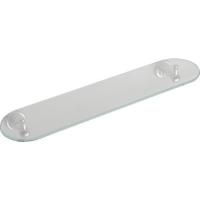 Полка DIAMOND стеклянная, хромированным креплением, Sapho