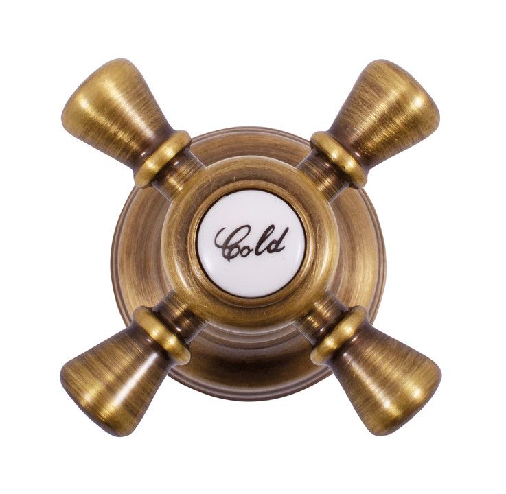 Смеситель на борт ванны Rav Slezak Morava retro MK362.5PSM бронзовый