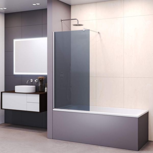 Шторка на ванну RGW SC-051 (Тонированное, 700)