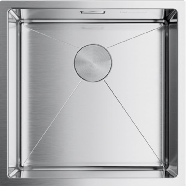 Мойка, OMOIKIRI, TAKI, ширина, мм-440, глубина, мм-440, высота, мм-200, тип установки-встраиваемый, отверстия для смесителя-отсутствуют, с переливом, сифон, донный клапан и декоративный корзинчатый элемент в комплекте, автоматический донный клапан-приобре