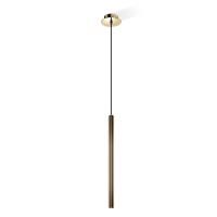 Decor Walther Pipe 1 D Светильник потолочный 3.5xh70-220см с диммером, светодиодный, 1x LED 6.5W, цвет: латунь полированная ЗАКАЗ ПО ЗАПРОСУ Decor Walther Pipe 1 D Светильник потолочный 3.5xh70-220см с диммером, светодиодный, 1x LED 6.5W, цвет: латунь полированная ЗАКАЗ ПО ЗАПРОСУ