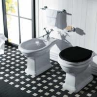 SIMAS Lante Биде напольное с 1 отверстием под смеситель, 39х58см, цвет белый