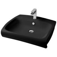 Artceram/Hidra HI-LINE Раковина подвесная 65х50 см, с 1 отв под смеситель, цвет черный Artceram/Hidra HI-LINE Раковина подвесная 65х50 см, с 1 отв под смеситель, цвет черный
