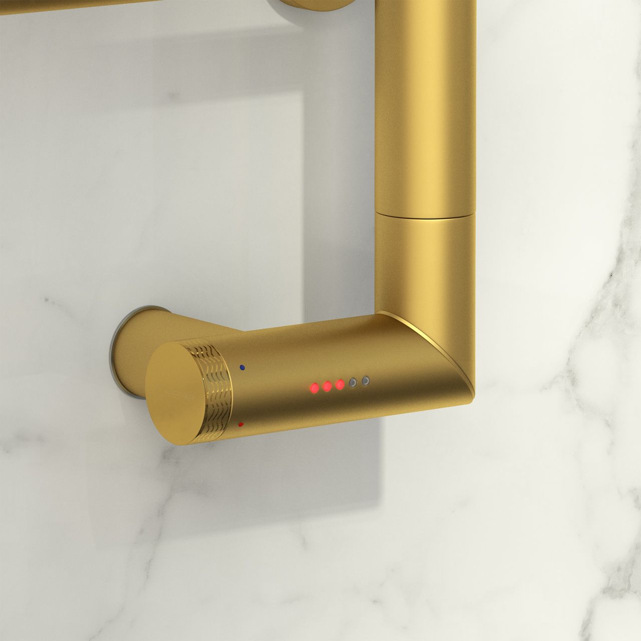 Модуль скрытого подключения для МЭМ d 28 мм (Матовое ЗОЛОТО)