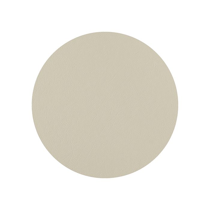 ADJ Круглый плейсмат, D35 см., цвет: белый/панна котта