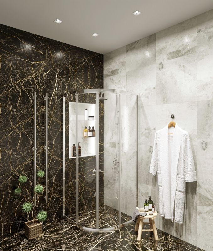 Душевой уголок Agger A01-080TCR/G 80x80 профиль Хром стекло прозрачное