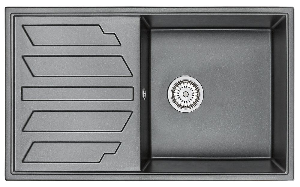 Кухонная мойка Granula 8601, ШВАРЦ, артикул 8601, ШВАРЦ